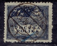 WYDANIE MARKOWE Fi 92 fb B CIEMNO CZARNO FIOL kas POZNAŃ KREŚLONY KREDKĄ