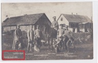 OFICEROWIE PRUSCY ... SZTRODY 1916 ( Białoruś, Litwa ? )