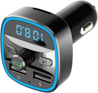 TRANSMITER SAMOCHODOWY BLUETOOTH DO ZAPALNICZKI T25