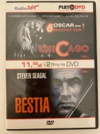 2x Filmy Chicago. Bestia płyta DVD STEVEN SEAGAL