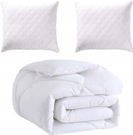 ZESTAW KOŁDRA ANTYALERGICZNA 160X200 + 2X PODUSZKA 70X80 KOMPLET POLSKI