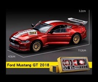 Ford Mustang GT metalowy model sportowy samochód do tuningu replika pudełko