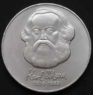 Niemcy NRD 20 marek 1983 - Karol Marx - K. Marks