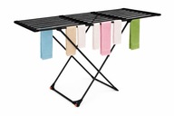 SUSZARKA NA PRANIE SUSZARKA NA BALKON TELESKOPOWA NA UBRANIA MOCNA CZARNA