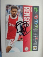 Karta panini autograf Ajax Deyne Rensch Top Class 2022