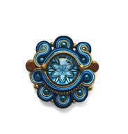 Broszka sutasz Nane Sutasz rękodzieło