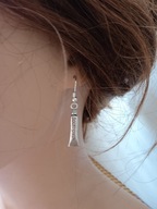 Kolczyki pasta do zębów śmieszne zabawne