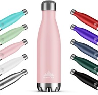 Mont-Clair Butelka do picia ze stali nierdzewnej 500ml Czarna