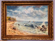 Marynistyka. Obraz olejny na płótnie z 1941 roku