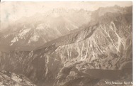 TATRY -PANORAMA Z KOZICH WIERCHÓW -obieg 1918 rok