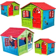 DOMEK DLA DZIECI OGRODOWY PALPLAY PLASTIK 2 LATA+ DUŻY STABILNY 111X140X115