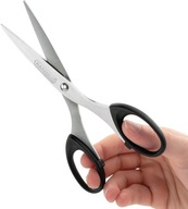 Nożyczki biurowe Rapesco 16 cm 6" STAL NIERDZEWNA uniwersalne zaokrąglone