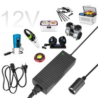ADAPTER SIECIOWY AUTO, PRZETWORNICA NAPIĘCIA OD 100 DO 240 V NA 12 V/10 A