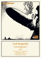 Plakat A3 - Led Zeppelin I 1969 Wallpaper