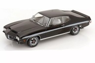 PONTIAC GTO LEMANS RAM AIR COUPE Black 1972 1/18 KK-Scale KKDC181351