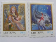 Litwa - Boże Narodzenie 1996 - Mi. 625-26 **