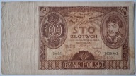 Banknot II RP 100 zł 1934 rok SERIA: BP