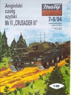 Mały Modelarz 7-8/1994 czołg Mk.VI Crusader III