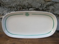 Porcelanowy Półmisek_CRS GS.WYSZOGRÓD_Porcelit PRUSZKÓW PRL