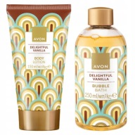 Avon Delightful Vanilla Zestaw Rozkoszna Wanilia [Płyn + Balsam]