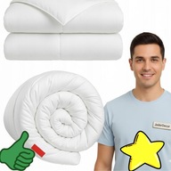 KOŁDRA ANTYALERGICZNA 160X200 CAŁOROCZNA MEDIC BIAŁA LEKKA POLSKA