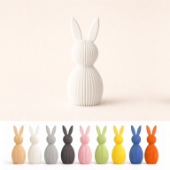 Zajączek wielkanocny dekoracyjny figurka ozdoba mały minimalistyczny 15 cm