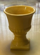 PUCHAR MAŁA WAZA WAZONIK W KOLORZE MUSZTARDOWYM