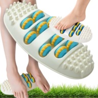 WAŁEK SENSORYCZNY RELAKS DO MASAŻU STÓP AKUPRESURA Z ROLKAMI 28,5 × 13,5 CM