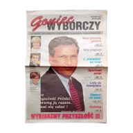 Goniec Wyborczy - gazetka reklamowa Aleksandra Kwaśniewskiego, 1995 r.