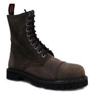 Glany 10-cio dziurowe KMM Olive (NUBUK) 44