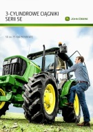 PROSPEKT JOHN DEERE 3-CYLINDROWE CIĄGNIKI SERII 5E