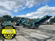 Powerscreen Warrior 800 2poklady, 3 frakcje, odgliniacz, przesiewacz wstep