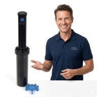 NOWY Zraszacz Wynurzalny Ogrodowy Rain Bird + Dysze 4,6-10,7M RAINBIRD