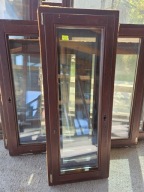 OKNA Mahoniowe Drewniane 58x148cm 5 sztuk okno