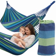 HAMAK OGRODOWY DWUOOSOBOWY DUŻY HUŚTAWKA XXL PAŁĄK TORBA MOCNY WZMOCNIONY