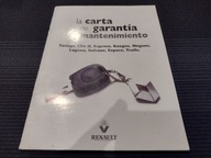 RENAULT 1998 Książka Gwarancyjna Serwisowa CZYSTA