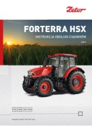 Zetor Forterra HSX 100, 110, 120, 130, 140 - instrukcja obsługi PL (2019)