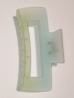 spinka do włosów - klamra- ombre niebiesko/zielona