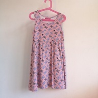 Sukienka w motylki LATO Young Dimension 122 basic (525)