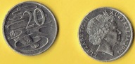 Australia 20 Cents 2002 r.