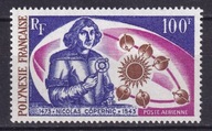 1973 Polinezja Francuska Mikołaj Kopernik Mi 164 **