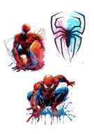 MASA CUKROWA NA TORT JADALNY SPIDERMAN WYDRUK CUKROWY SPIDER-MAN PAJĄK