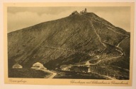 Riesengebirge - KARKONOSZE - SCHRONISKO ŚNIEŻKA, ORYGINALNA PIECZĄTKA