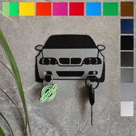 Wieszak na klucze Bmw e46 M - Różne kolory półka samochód personalizowany
