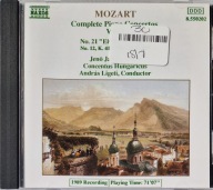 Mozart Complete Piano Concertos Vol. 2 Jano Jando Andras Ligeti EX CD Irl