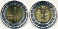Egipt 1 Pound - 2018r Bimetal ... Monety