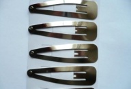 Spinki pyki srebrne 7 cm - 10 szt.