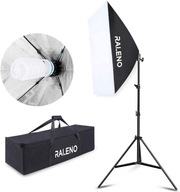 SOFTBOX ZESTAW STUDYJNY 85W 50x70CM +STATYW RALENO