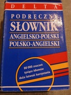 PODRĘCZNY SŁOWNIK ANGIELSKO-POLSKI, POLSKO -ANGIELSKI DELTA BDB-