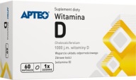 Suplement diety Apteo Witamina D Forte 60 kapsułek